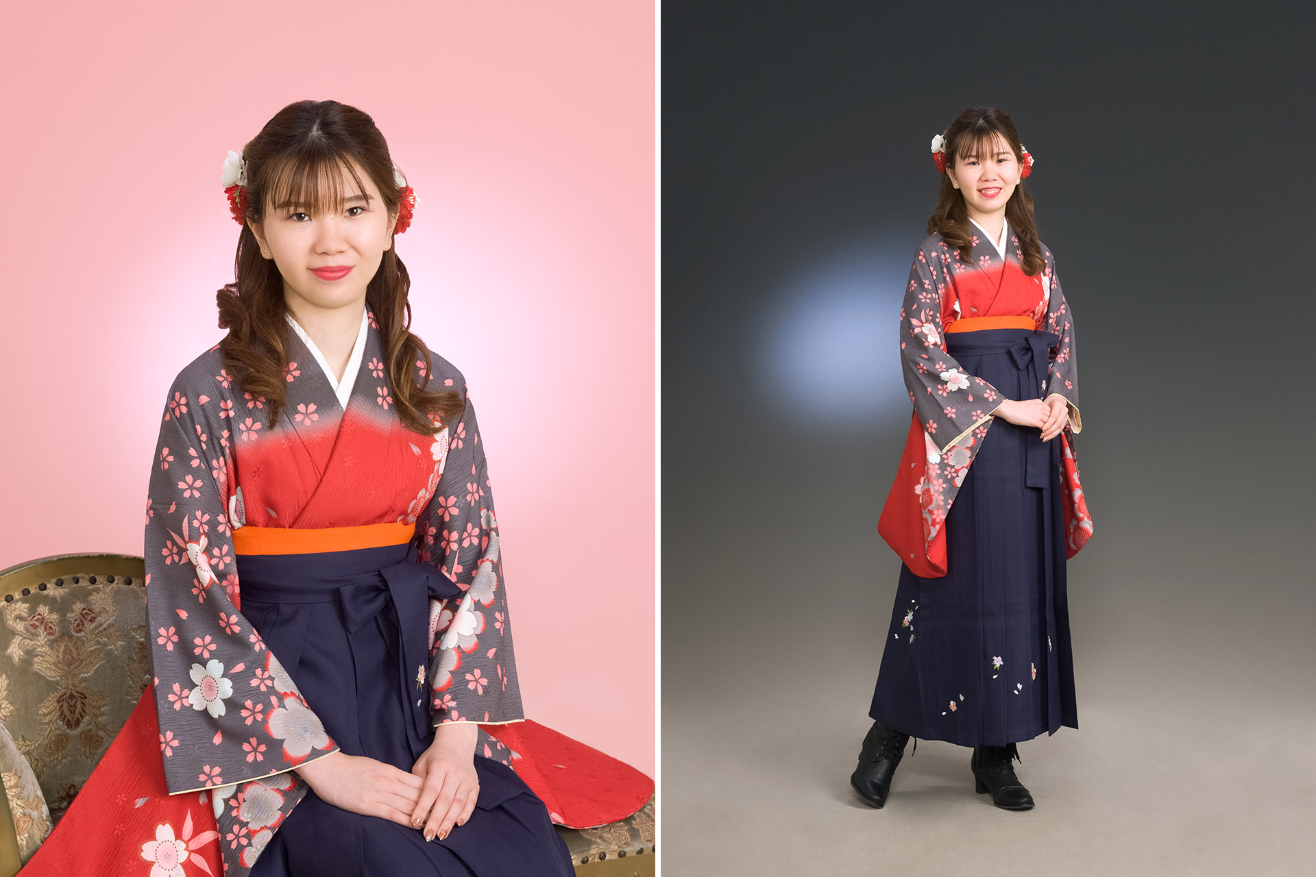 卒業袴写真｜フォトスタジオタネムラ